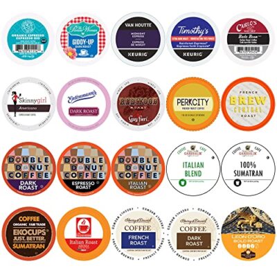 Perfect Samplers Dark Roast Coffee Pods Variety Pack, Dark Roast Coffee Pods ...