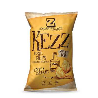 Zweifel Kezz Sweet Barbecue Crunchy Chips - 110g