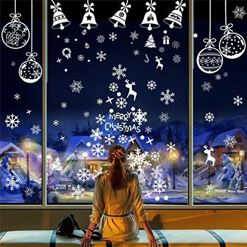 Immagini Fiocchi Di Neve Natale.Kfnire Fiocco Di Neve Natale Adesivi Murales Per Finestre Ebay
