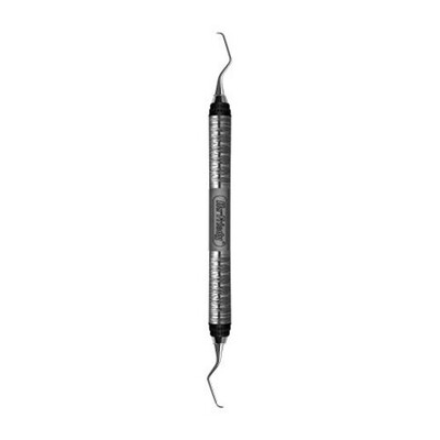 HU-FRIEDY #11/12 AFTER FIVE GRACEY CURETTE #7 SATIN STEEL COLOURS HANDLE (x4)