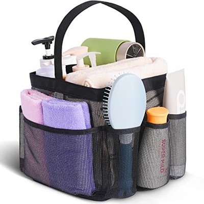 EUDELE Mesh Shower Caddy Portable for College Dorm Room Essentials, Shower Ca...