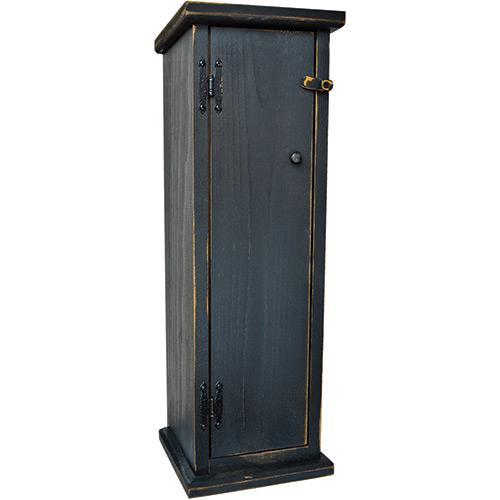 Rustic Spare Toilet Paper Holder- Black Distressed Wood ...