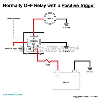 Spdt Relay Wiring Diagram 5Pin