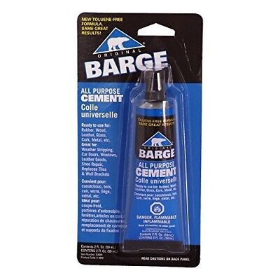 Barge 2 oz Tube All Purpose Cement  - Metal Leather Rubber Wood Glass Glue