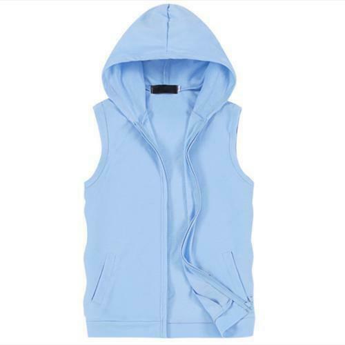 【1993studio】24SS★ Symbol Logo Nylon Hood Vest Men's Sport Casual Hoodie Sleeveless Vest Waistcoat Thin
