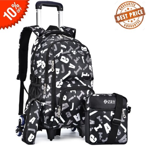 Student Roller Trolley Luggage Bag New