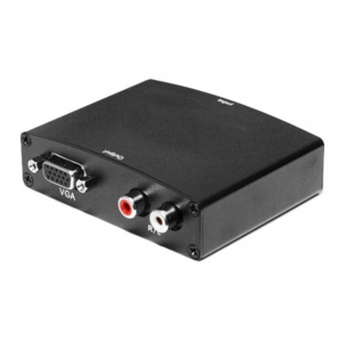 Adattatore Convertitore Da Vga Ad Hdmi Audio Rca Tv Monitor Pc Video Linq