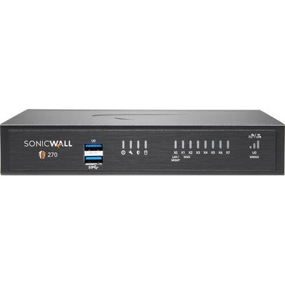 NEW SonicWALL 02-SSC-7311 TZ270 Network Security/Firewall Appliance Sec Upg Plus