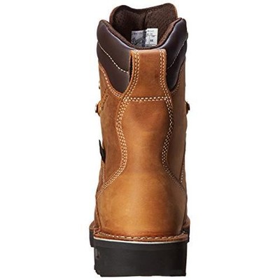 Pre-owned Danner Men's Quarry Usa 8" Distressed Brown Work Boot, Brown