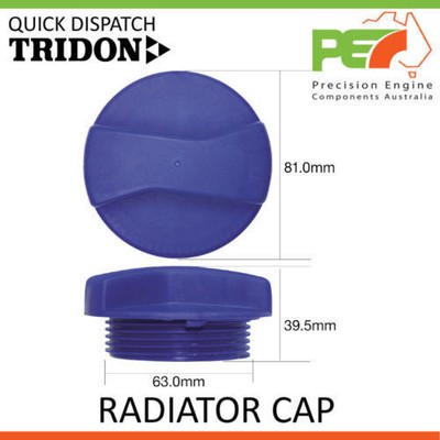 New * TRIDON * Radiator Cap For Volkswagen Passat 2.8 - VR6 2.8L ACK V6 30V DOHC