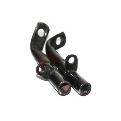 Pair Front Left Right Footrest Holder Holding Tubes Jawa CZ 250 350 353 354 