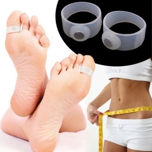 Magnetic Toe Ring Slimming Weight Loss Health Foot Massage 1 P...