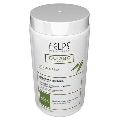 Felps Okra XBTX Hair Mask Brazilian Treatment Argan Oil and Macadamia - Felps