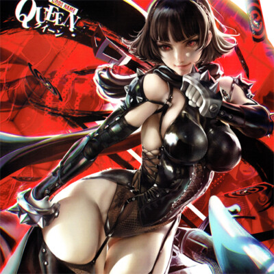 PERSONA 5 Makoto Niijima ART PRINT 18 x 12'' QUEEN Atlus JOHANNA Game NEW PS4 PS3