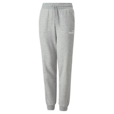

Мужские флисовые спортивные штаны Puma Power Light Grey Heather Fleece, Light gray heather/white/black