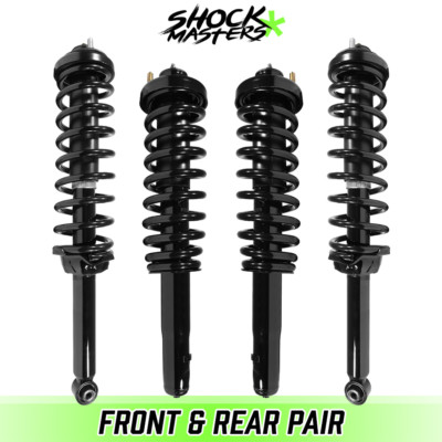 Front Quick Complete Struts w/ Springs & Rear shocks for 1997-2001 Honda CR-V