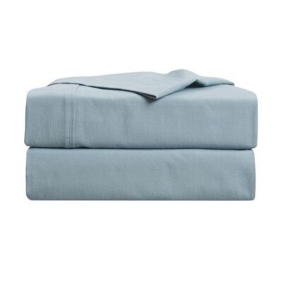 NEW Comfort Bay Microfiber 3 PIECE Sheet Set STONE BLUE TWIN LUXURIOUSLY SOFT