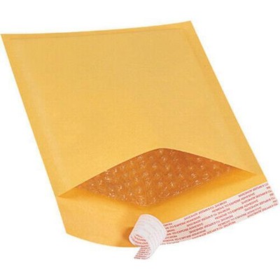 250pcs 6x10 Kraft Bubble Mailers #0 Padded Envelopes Self Seal Shipping Bags