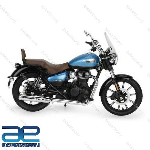 For Royal Enfield Meteor 350 Nebula Blue 3D Scale Model 