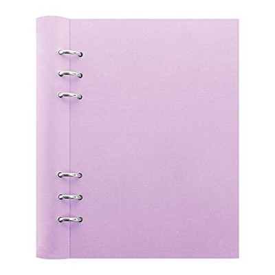 Filofax Clipbook, Orchid Leather-Look Cover, A5, 8-1/4 x 5-3/4 (B023623)