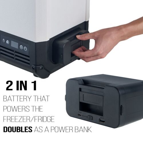 Explorer Bear 12V Portable Car Refrigerator RV Freezer Compact Fridge