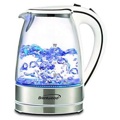BRAND NEW Brentwood 1.7 Liter KT-1900 Royal Glass Electric Tea...