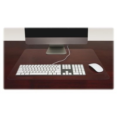 Lorell Desk Pad - 24'' Width X 19'' Depth - Polyvinyl Chloride [pvc] - Clear