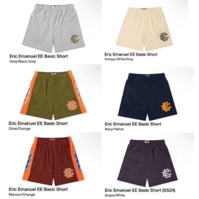 ERIC EMANUEL エリックエマニュエルマーブルパターン M Eric Emanuel EE Basic Shorts 