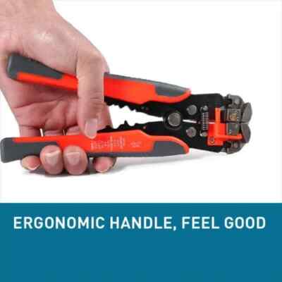 Wire Strippers Stripping Cable Cutter Plier Multi-function Handle Tool 10-24 AWG