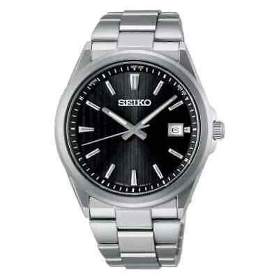 Pre-owned Seiko Selection S Series Premium Sbtm351 Solar Black Men's Watch Usus