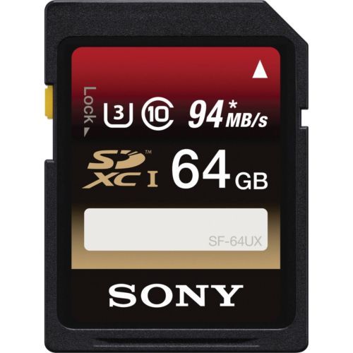 Sony SF-E128 128GB SDXC UHS-II Memory Card New in Sealed Package