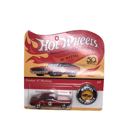 Hot wheels 50th anniversary custom sales 67 mustang
