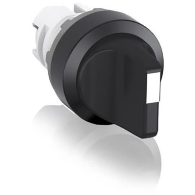 ABB M3SS1-10B Switch, Selector, 3 Pos, 45 Deg, Black Plastic Bezel, Short HDL,