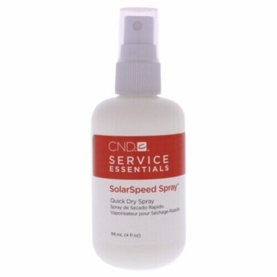 CND Service Essentials SolarSpeed Spray 4 fl oz - Quick Drying Spray Brand New