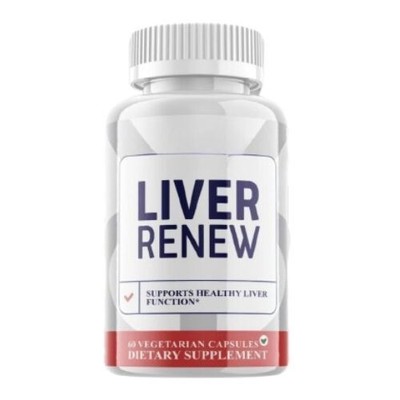 Liver Renew Capsules, Vegan Dietary Supplement (60 Capsules)
