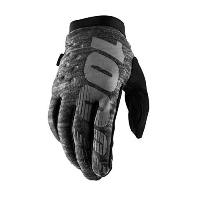 100% BRISKER Cold Weather Motocross & Mountain Bike Gloves - Warm Winter MTB &
