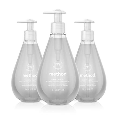 Method Gel Hand Soap, Sweet Water, Biodegradable 12 Fl Oz (P