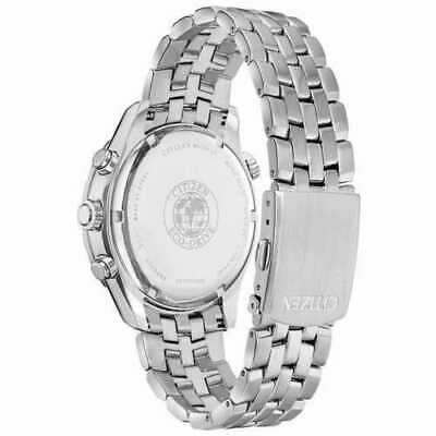 Pre-owned Citizen At0361-57l Brycen World Time Chronograph Eco-drive Men's Watch $475