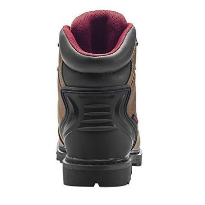 Pre-owned Avenger S Men's 6-inch Hammer Carbon Toe Waterproof Work Boots Brown - A7546