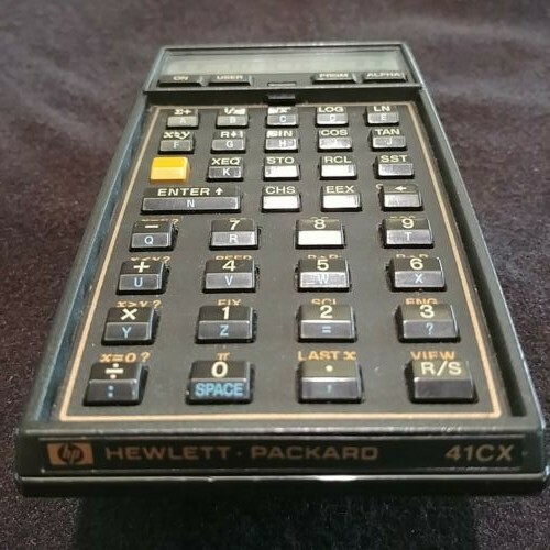 Vintage HP 41CX Scientific Calculator