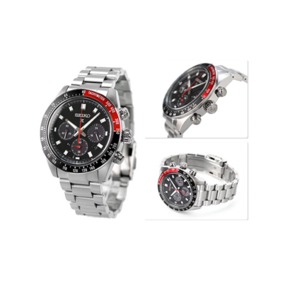 Pre-owned Seiko Prospex Speedtimer Solar Watch Sbdl099 / Ssc915p1 With 1 Yr Warranty Usus