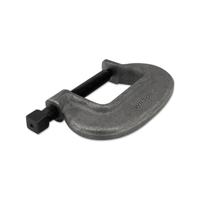 Wilton Brute-Force 0 Series C-Clamps, Square Head, 3 1/8 Inches Throat Depth