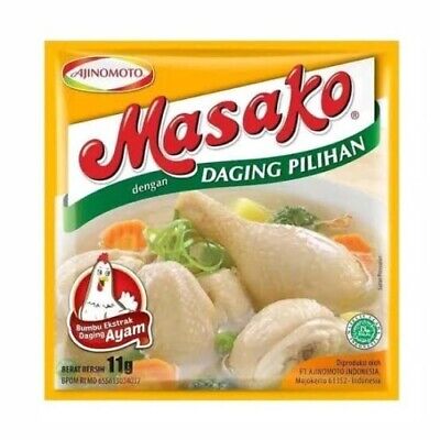 12x 9gr MASAKO Penyedap Rasa Flavor Enhancer CHICKEN Aromat Seasoning Powder