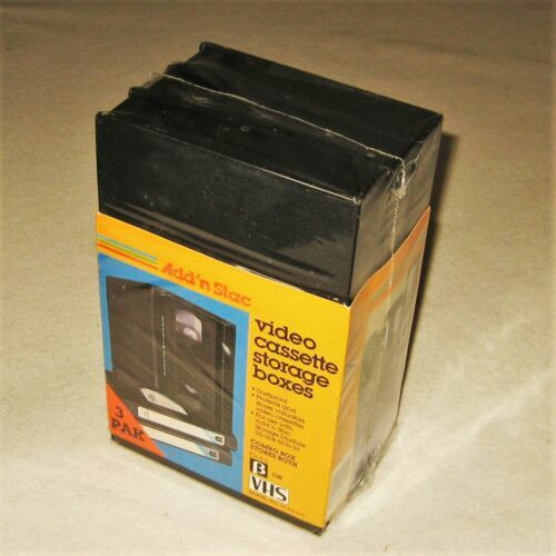 VHS Video Tape Media Storage Boxes for sale eBay