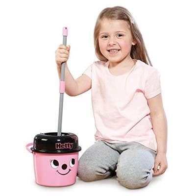 Casdon Hetty Mop and Bucket-pink