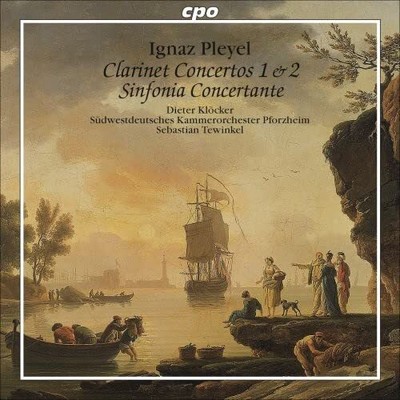 Ignaz Joseph Pleyel Clarinet Concertos Nos. 1 and 2 (Tewinkel, Klocker) (CD)