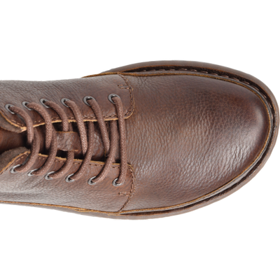 Pre-owned Born Men's Nigel Boot Brown/dark Brown Combo - H48306, Brown/dk Brown Comb