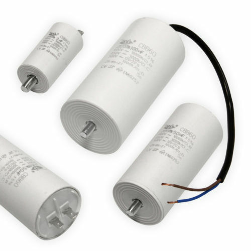 Kondensator 0,68-150 µF uf Anlaufkondensator Motorkondensator 450V Kondensatoren