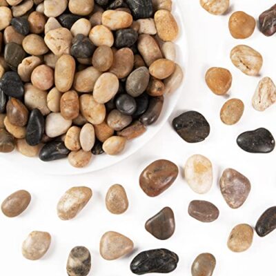 10lbs River Rocks Decorative Pebbles For Plants Fish Tank Landscaping Natural Po