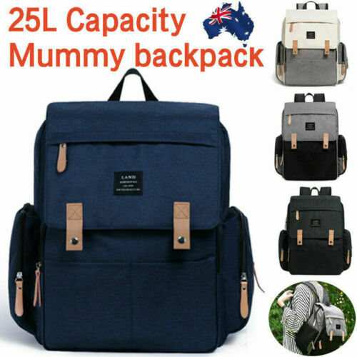 Multifunctional Baby's Diaper Backpack Changing Bag Nappy Mummy